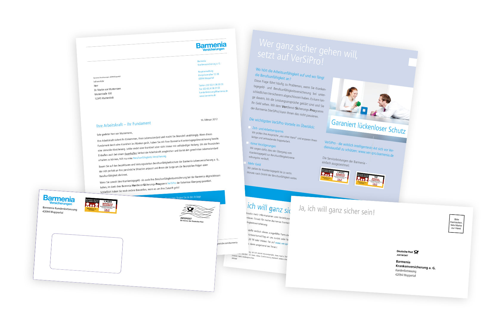 Barmenia Produktflyer